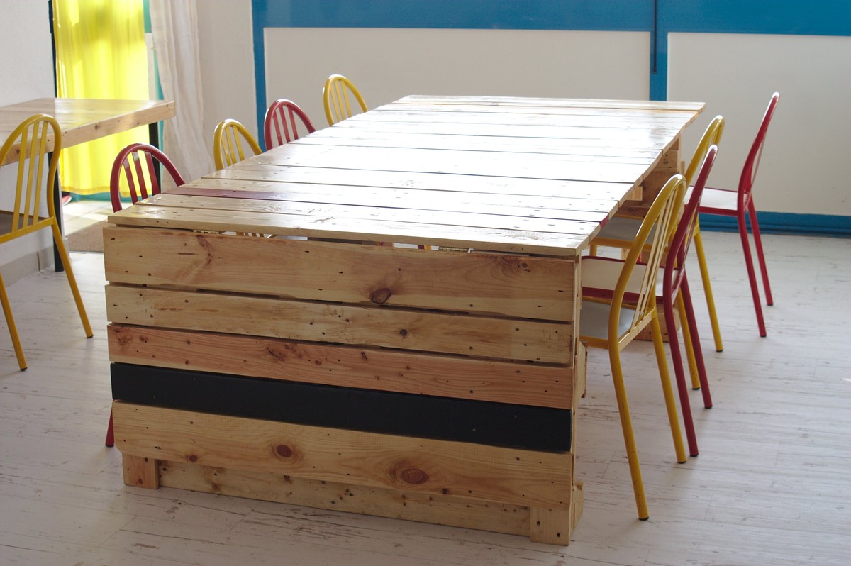 mobilier RSE Brest upcycling